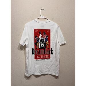 Dream Hack T Shirt White Dallas NWT. Medium